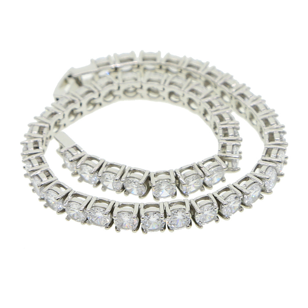 Full Diamond 5mm Zircon Chain Foot
