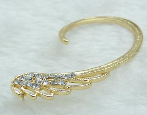 Feather Earings Oorbellen New Punk Clip Earrings