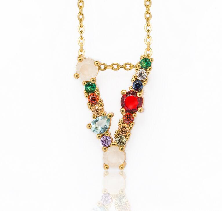 26 English alphabet necklaces