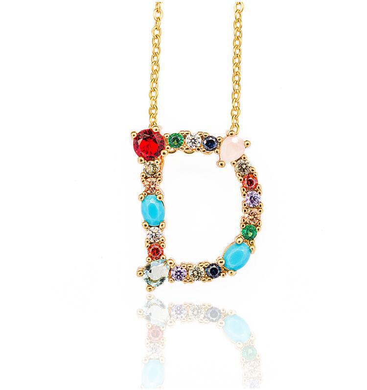 26 English alphabet necklaces